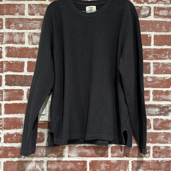 Buck Mason Other - Buck Mason Men's Field-Spec Rugby Crew Neck Long Sleeve Cotton Tee Size Large